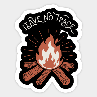 Leave No Trace Sticker